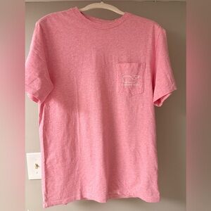 Vineyard Vines Pink short Sleeve Whale Pocket Tee – Size Small – NWOT